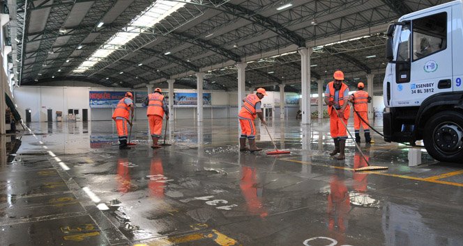 Eti Kapalı Pazar Temizliği